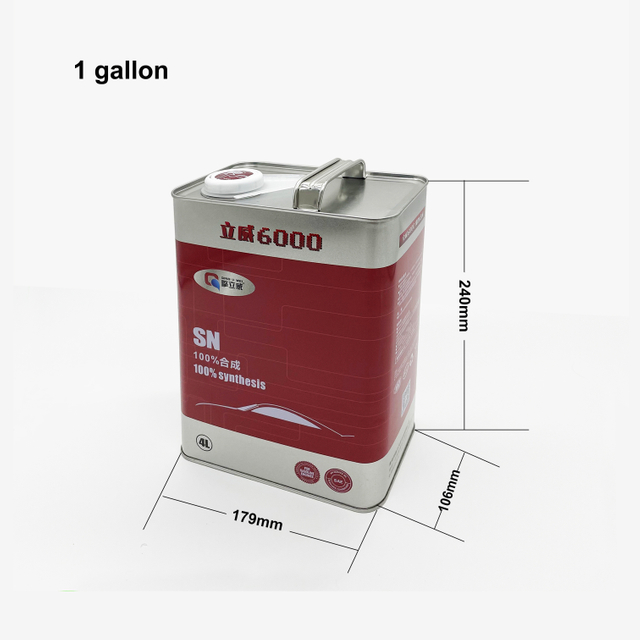 4000mL Engine Oil Tin Can