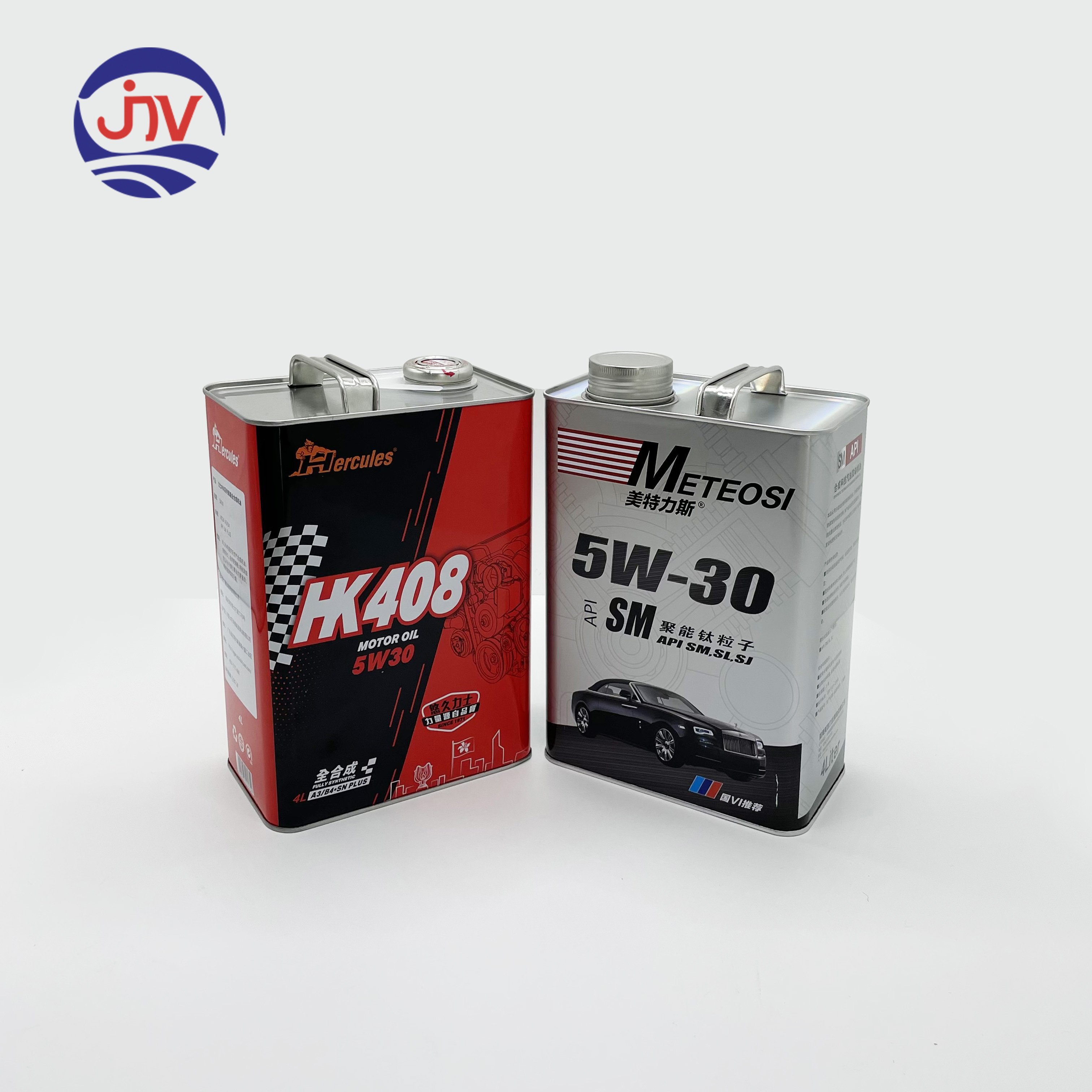 4L Engine Oil Tin Can