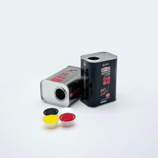 650mL Engine Oil Tin Can
