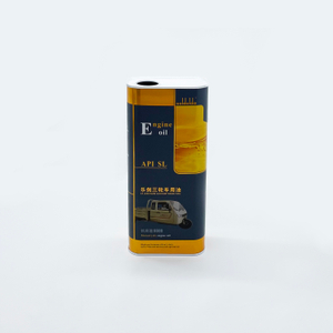 1.6L Engine Oil Tin Can