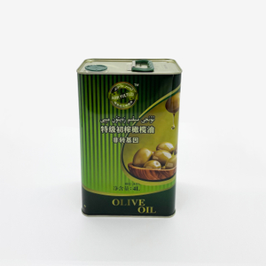 4LTR olive oil tin can 