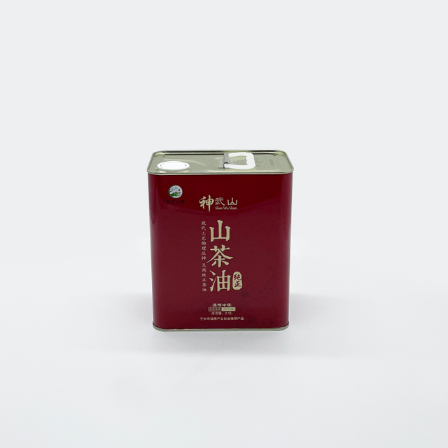 Empty 2.5L Olive Oil Metal Packaging
