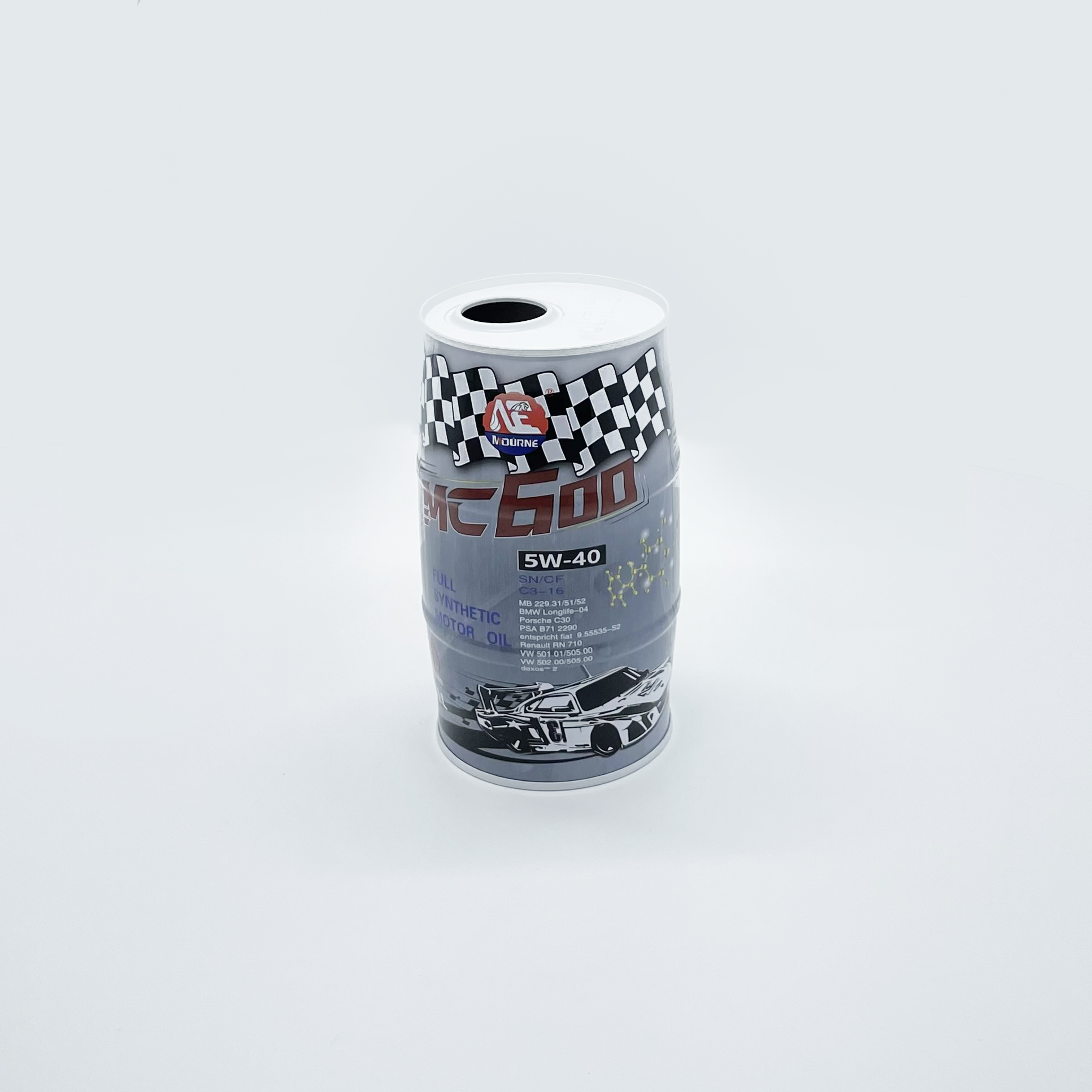 1L Special Shape Engine Oil Tin Can