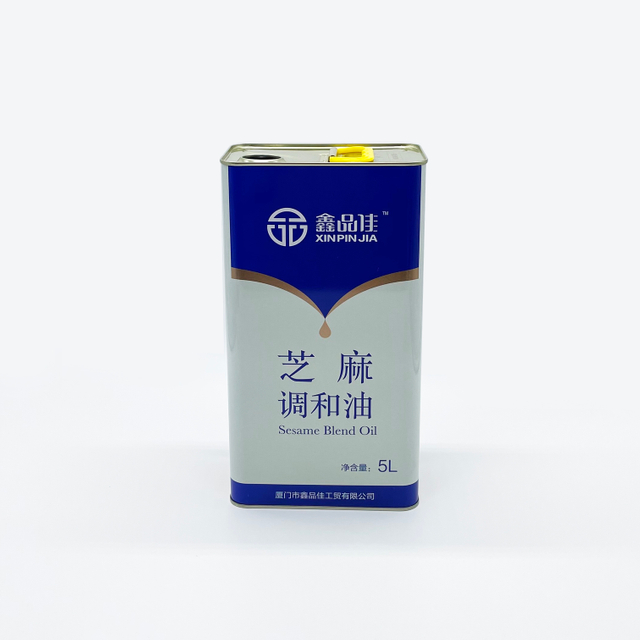 5L Rectangular Empty Tinplate Edible Oil Packaging