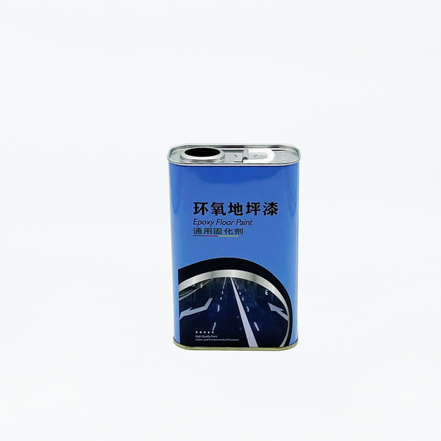 Rectangle 1L Metal Empty Paint Tin Can