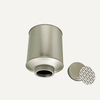 OEM Accepted 200g Round Shape Coffee Bean Metal Tin Can