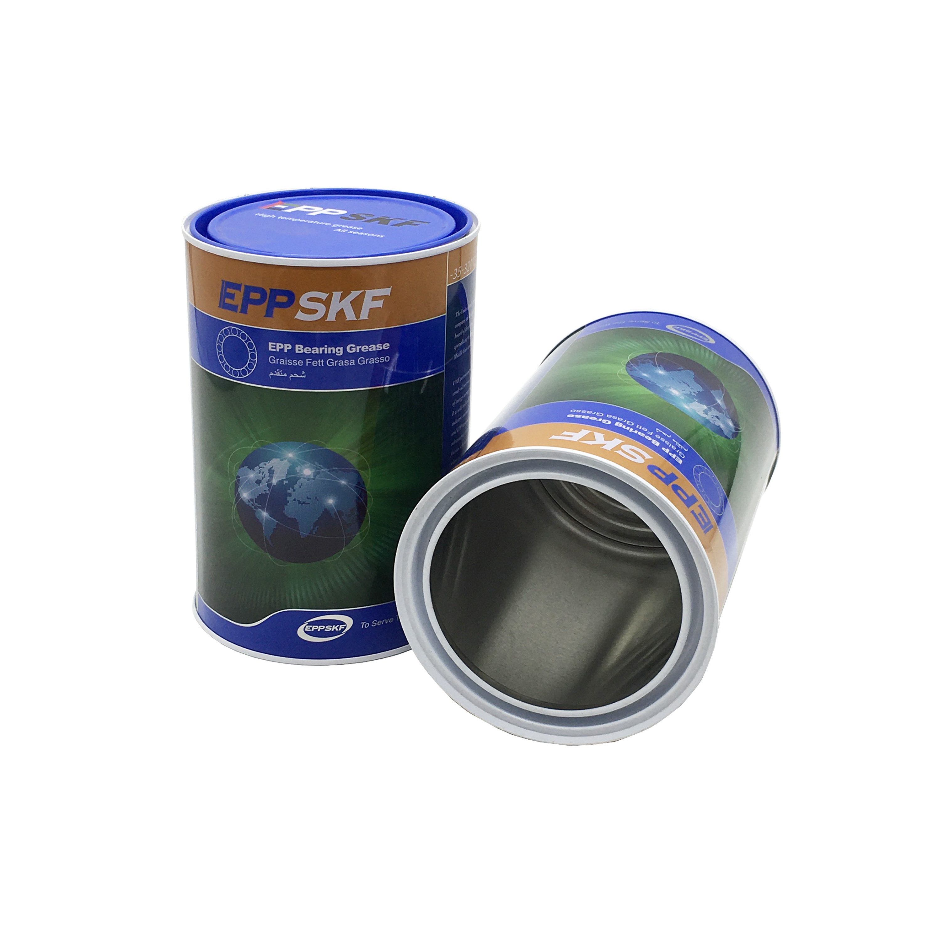 Wholesale Metal Tin Packaging Round Lubricating Grease Empty Tin Cans