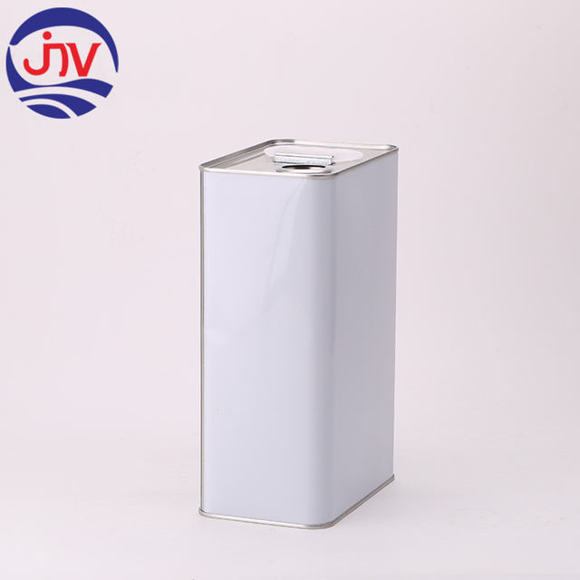 4L Square Empty Paint Tin Can With Refillable