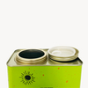 Customized Printing Empty Cat Dry Food Packaging 398g Square Metal Tin Can for Pet Food