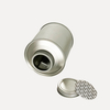 OEM Accepted 200g Round Shape Coffee Bean Metal Tin Can