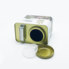 Customized Empty 1KG Square Metal Tin Pakaging for Pet Food