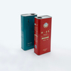 Food Grade 1.6L Olive Oil Tin Can with Plastic Cap