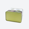 Customized Empty 1KG Square Metal Tin Pakaging for Pet Food